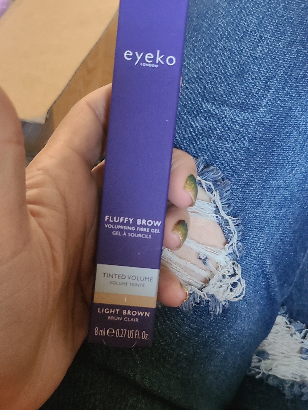 Eyeko Fluffy Brow - Light Brown - Retails $28.00